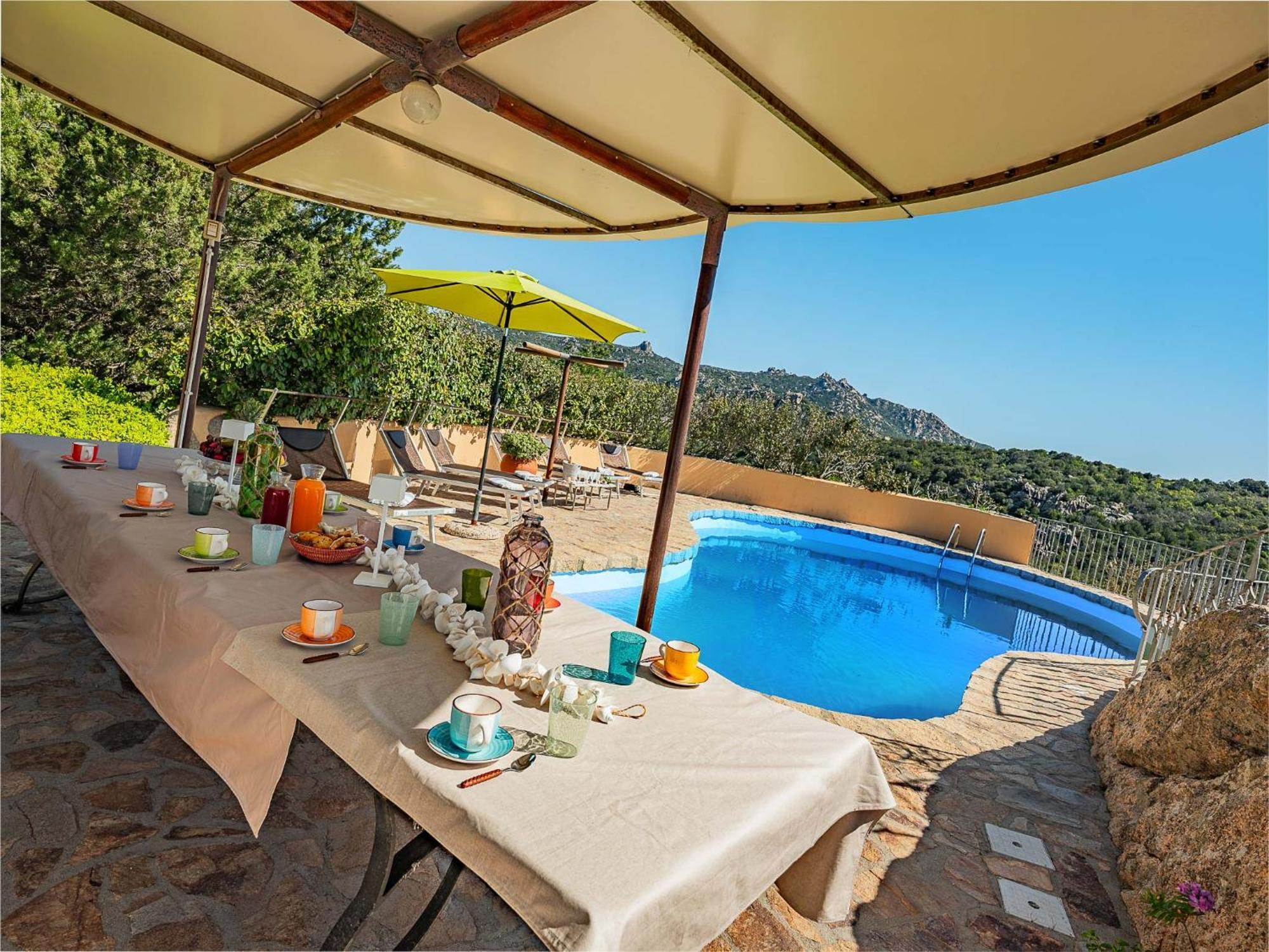 Sardinia Family Villas - Villa Nina With Private Pool Abbiadori Luaran gambar
