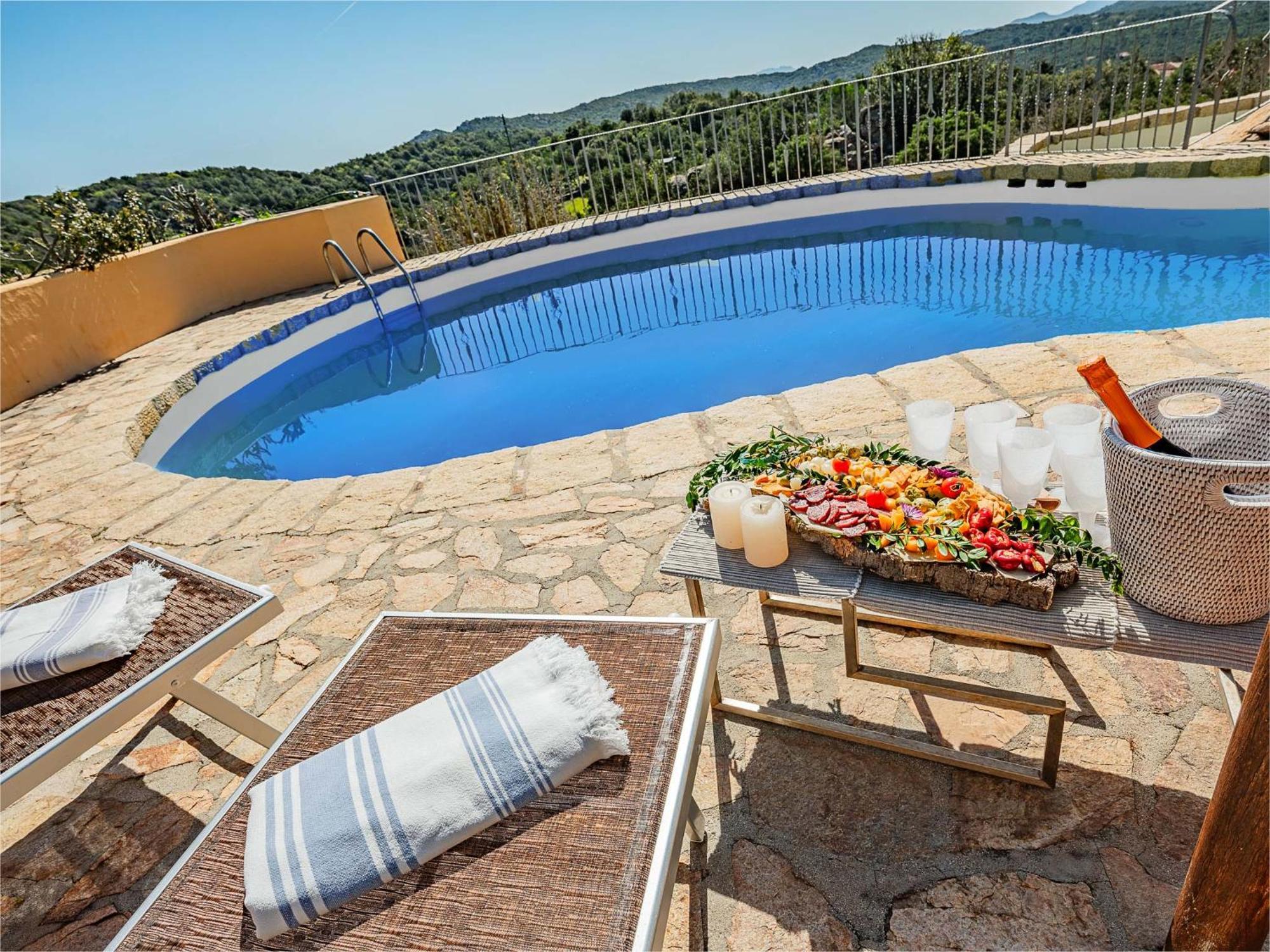 Sardinia Family Villas - Villa Nina With Private Pool Abbiadori Luaran gambar